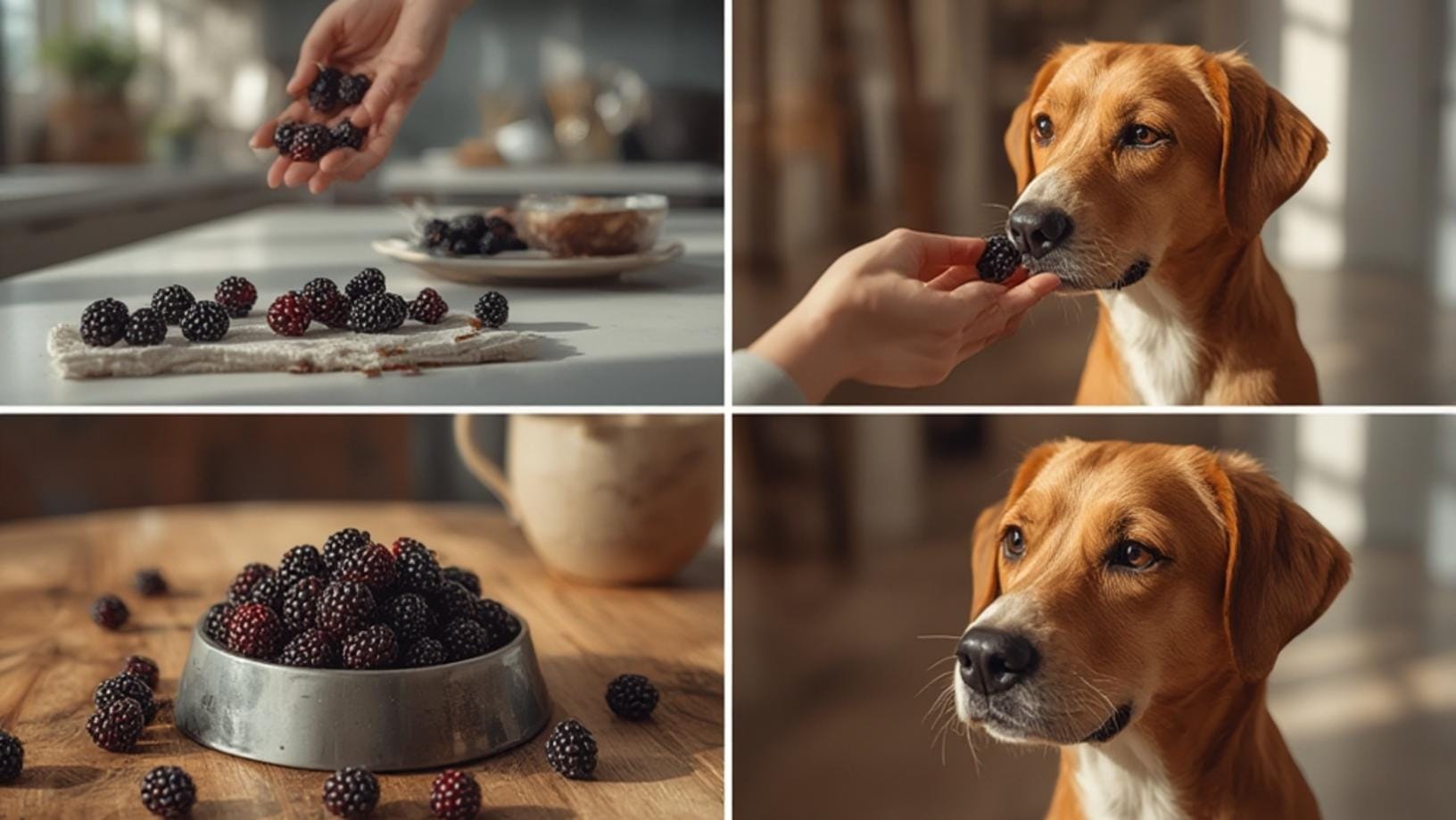 can dogs eat blackberries 1
