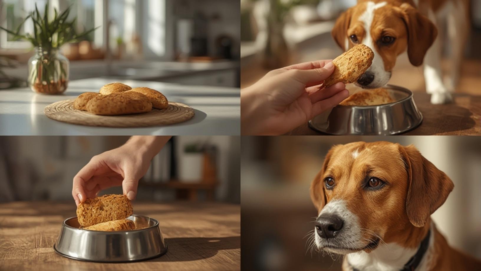 Sliced bread on a cutting board