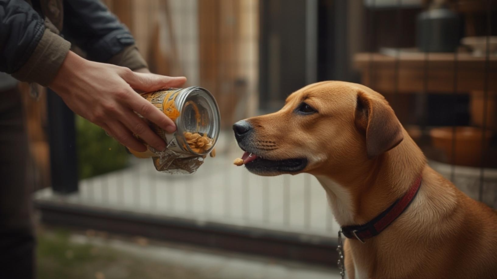 A spilled jar of peanuts and peanut butter on a kitchen floor