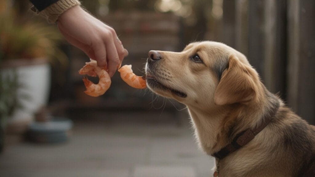 can dogs eat shrimp tails